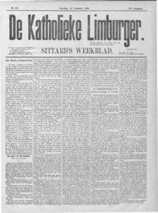  1888- 52 Katholieke Limburger, 27e jaargang, 22 december 1888